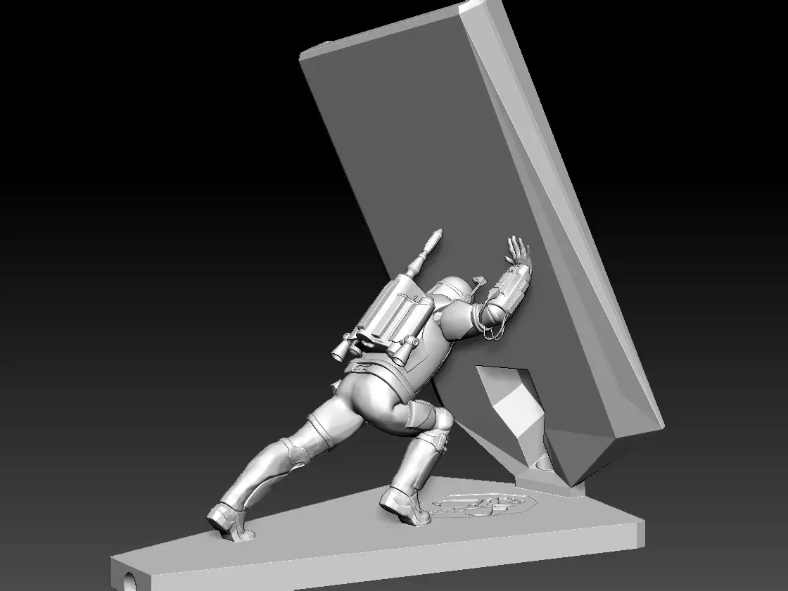 Boba Fett Phone Holder
