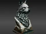 Wolf Bust ❤️-4