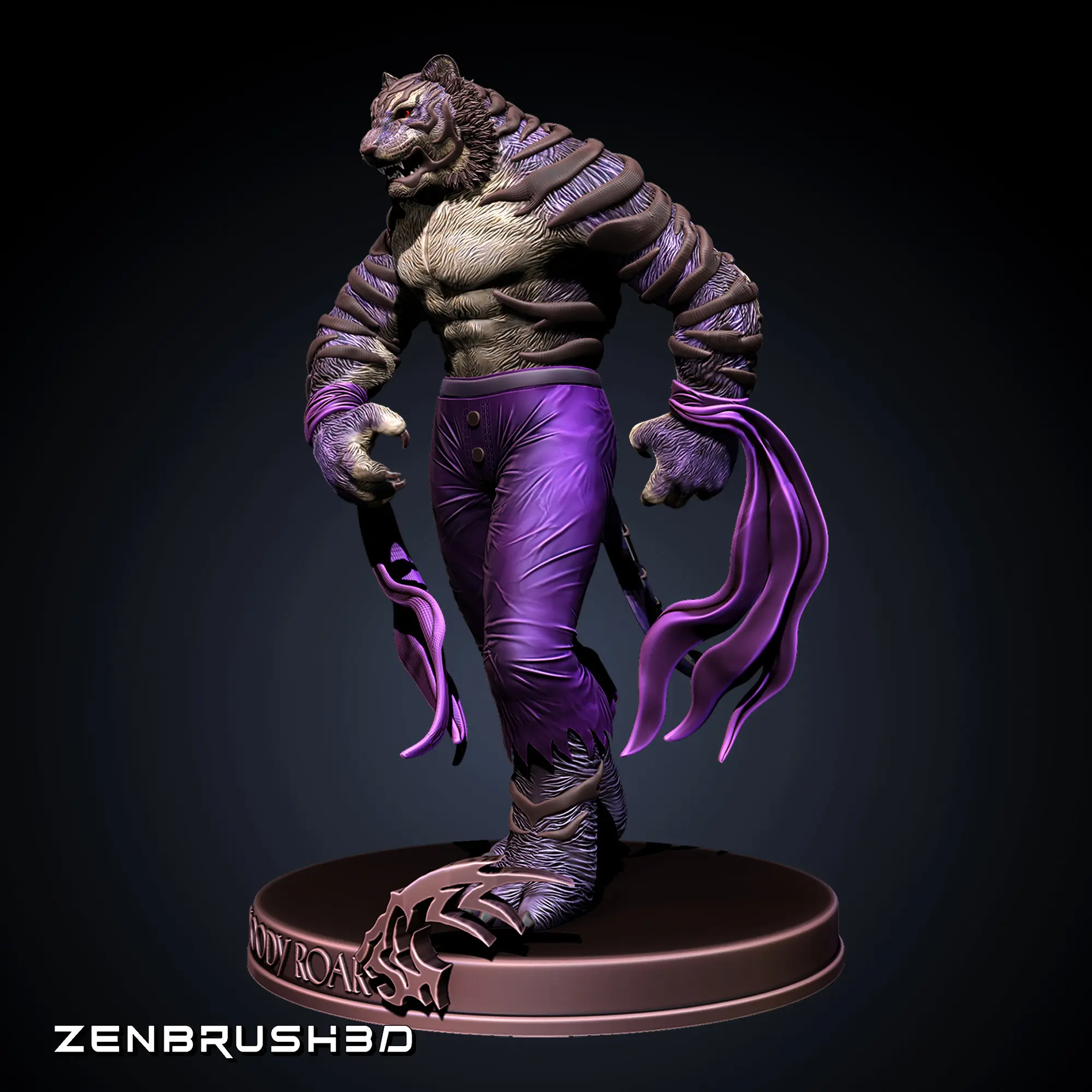 BLOODY ROAR - SHENLOG 3D PRINTING - STL