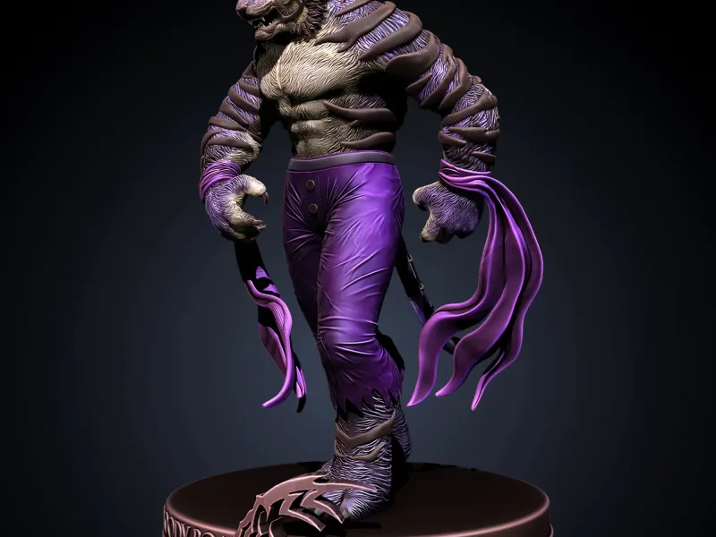 BLOODY ROAR - SHENLOG 3D PRINTING - STL