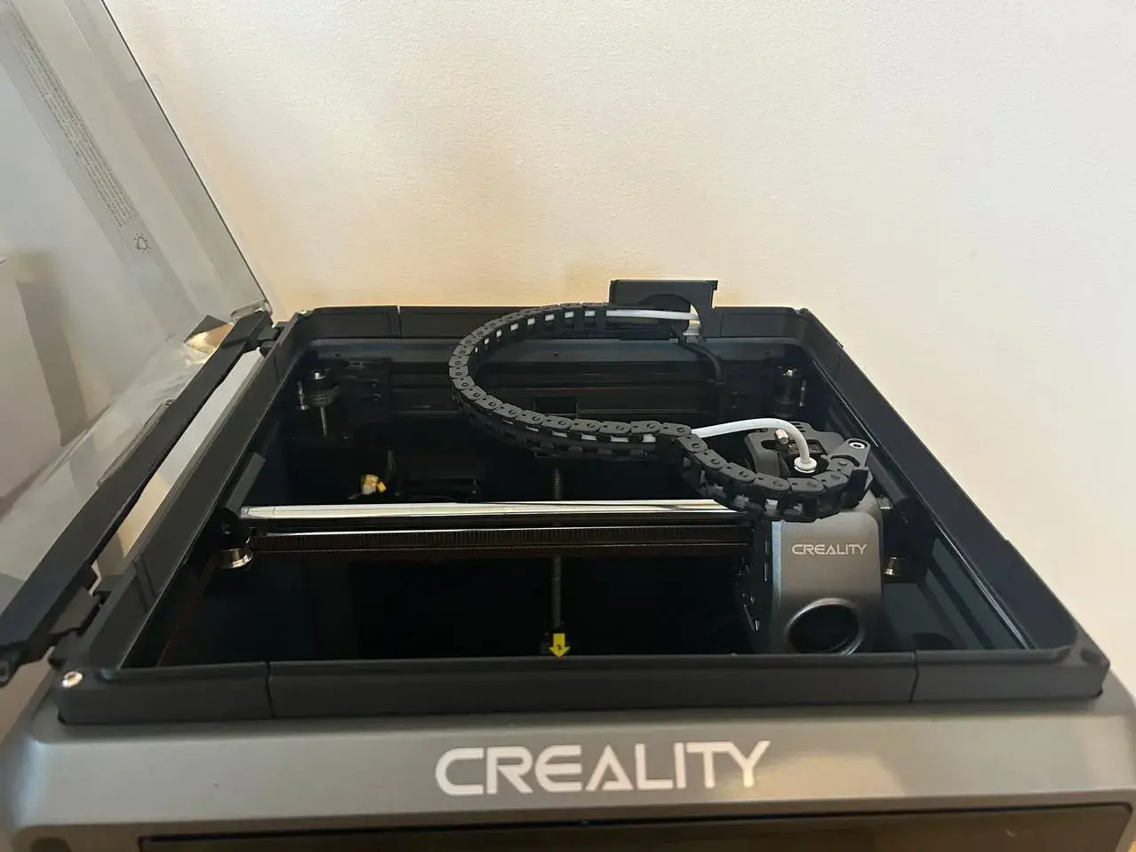 K1/K1C compact lid riser with hinges V2 (Updated)