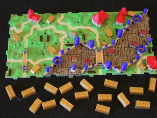 RifRaf 3D Carcassonne The Gold Mines Mini Expantion