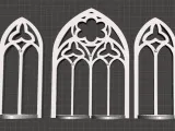 gothic candle pendant holder-0