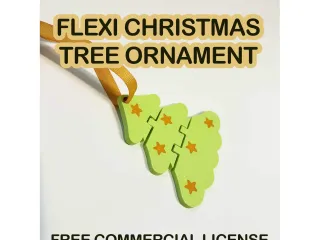 Flexi Christmas tree ornament