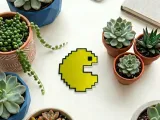 Pac-Man & Ghosts Pixel Keychain Set-3