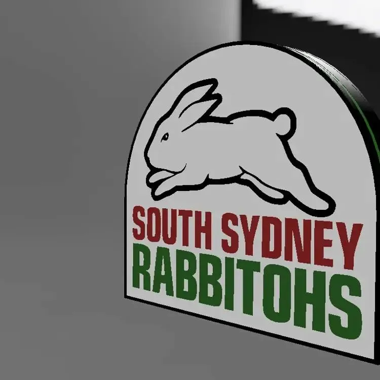 Souths Rabbitohs Lightbox Sign
