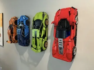 Lego technic wall mounts