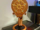 Victorian Hand Mirror and Stand-0