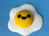 Knitted Fried Egg-2