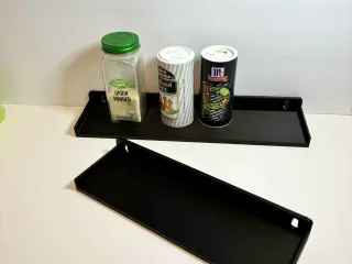 Simple medium and large shelves