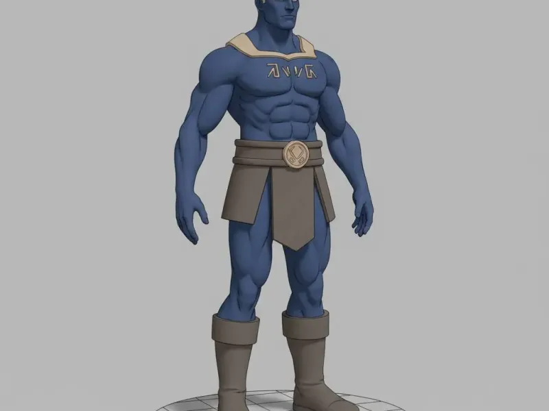 🔷 Axiom Vanguard – Blue Titan Champion