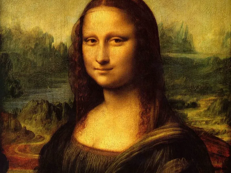mona Lisa bust