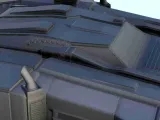 Massive SF vehicle on 6 wheels - sci-fi science fiction futu-6