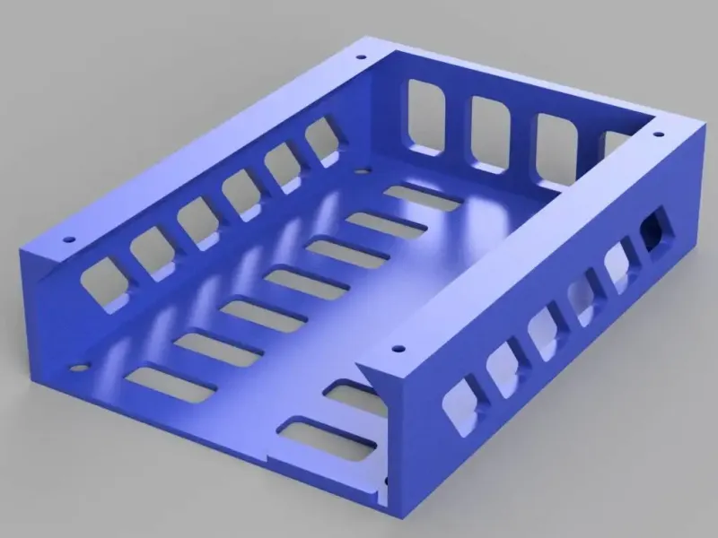 Under desk - under table 3.5 hdd - hard drive box - mount