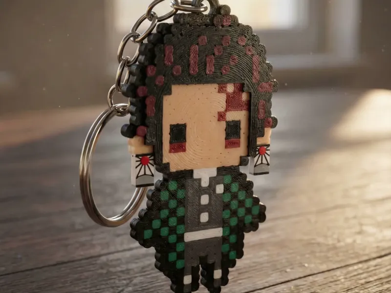Tanjiro Keychain