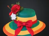 Vibrant Beach Elegance Hat-0