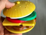 Montessori Hamburger Sorting and Stacking Toy-3