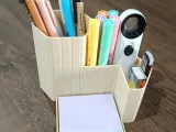 Organizador de escritorio con soporte para notas adhesivas (A)-2