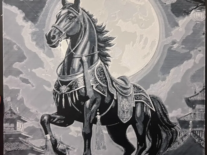 cavalo do Ano Novo Lunar Hueforge 200x200