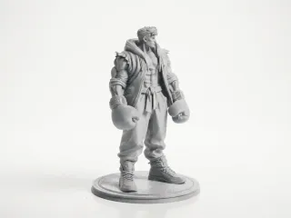 Hulk Boxer Figurine Marvel 3D Printable