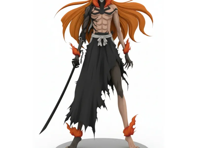 Ichigo Vasto Lorde Hollow Bleach