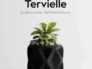 Tervielle – Quiet curves. Refined texture.
