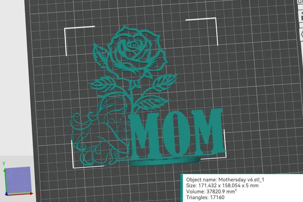Mom Display, Stand up sign V2