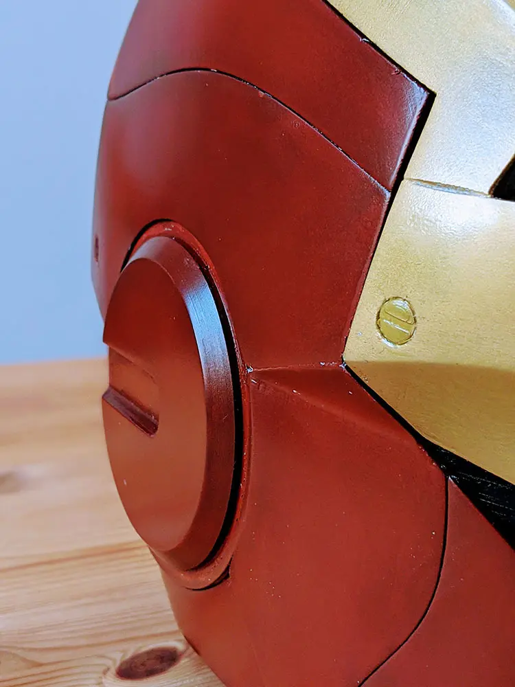 Iron Man Helmet, Articulated, Wearable