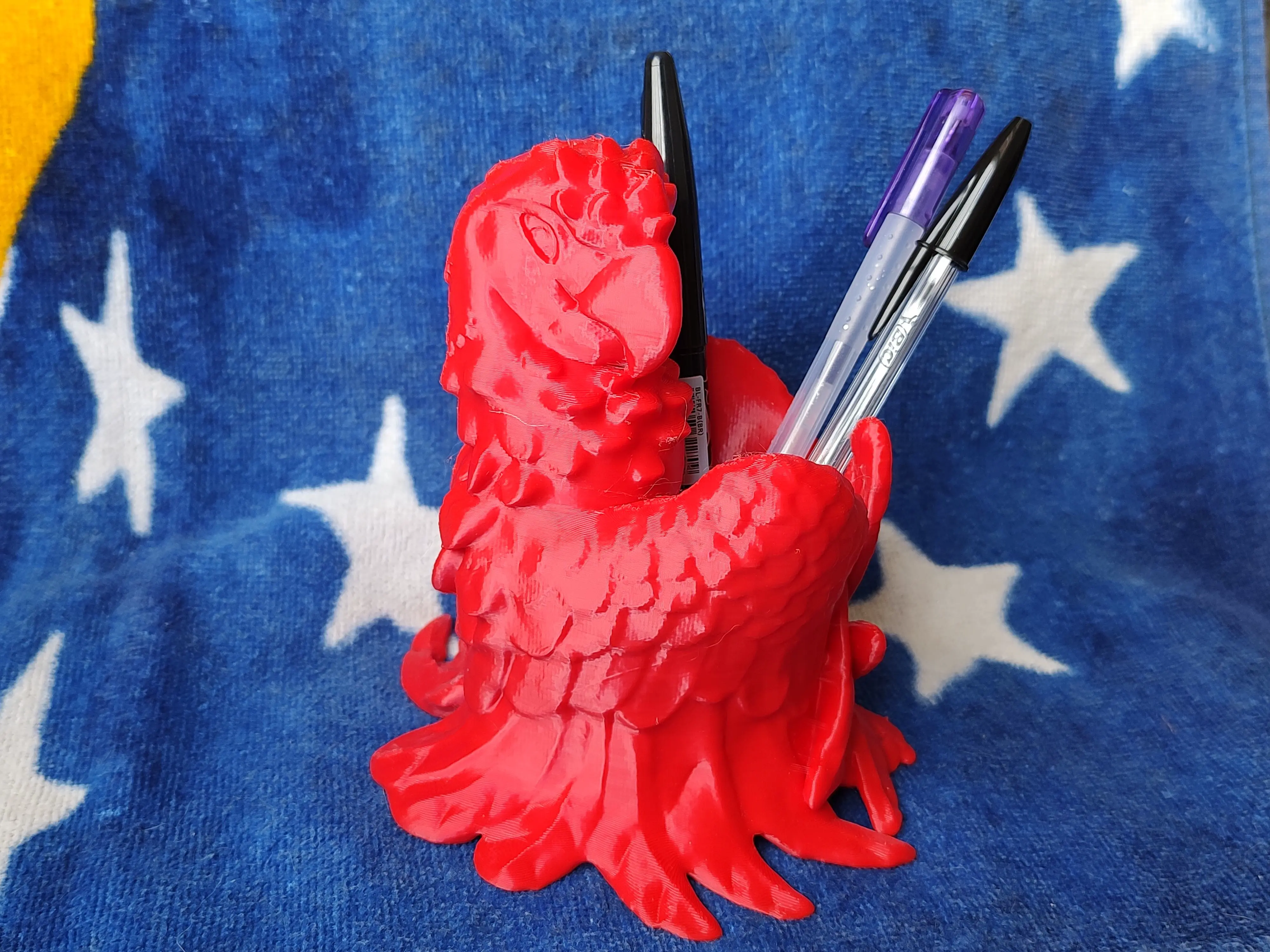 Macaw Pencil Holder