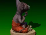 Sphynx Zen Karikatür-2