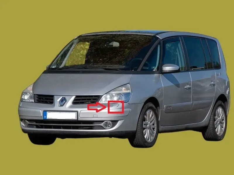 Renault Espace fényszórómosó fedél 8200032046