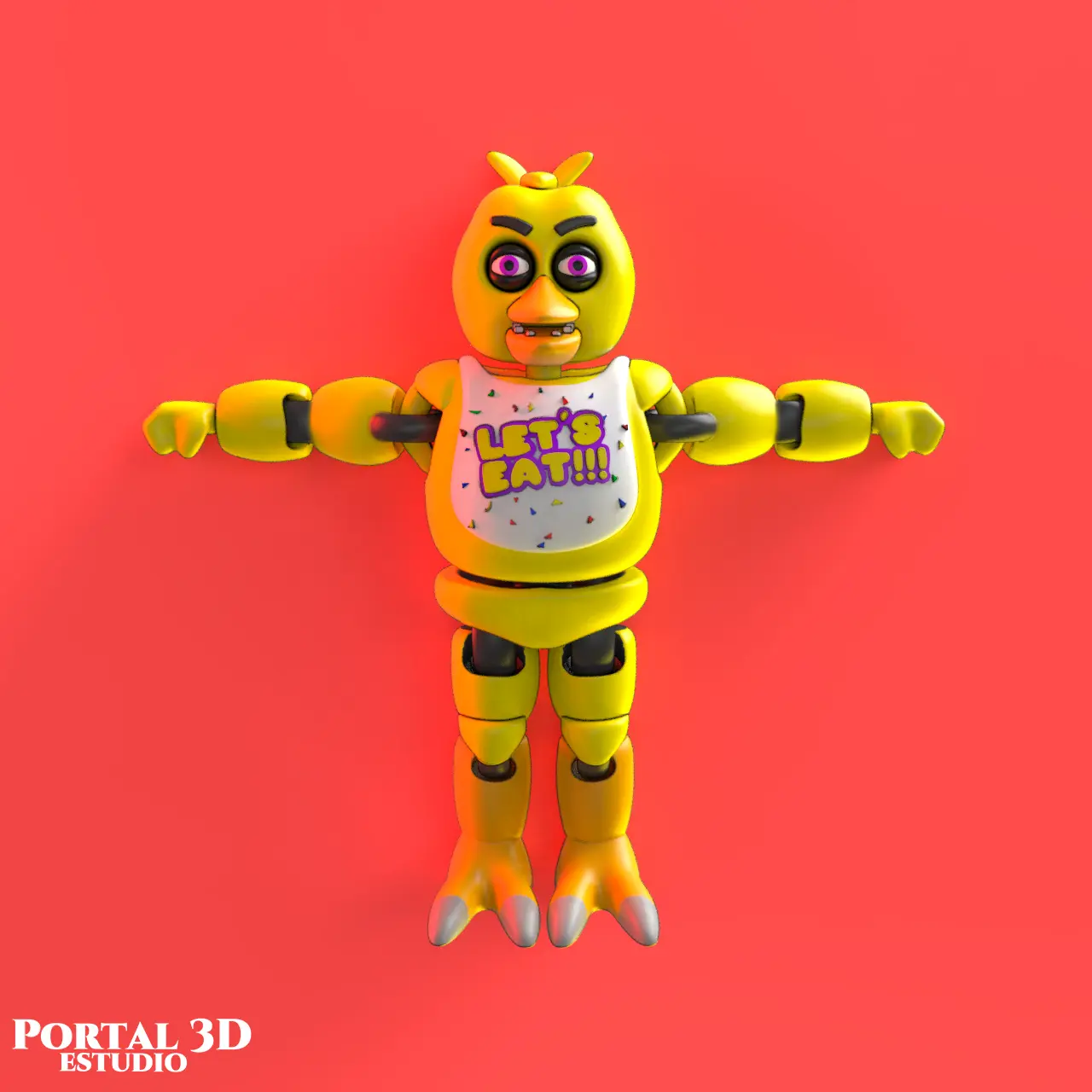 FLEXY FIVE NIGHTS AT FREDDY'S  PRINT-IN-PLACE