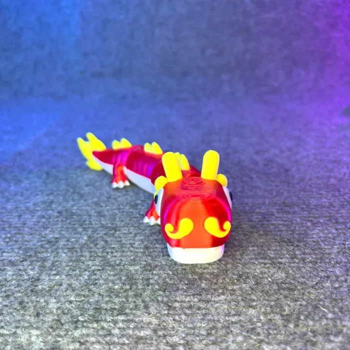 3D Printer Files | 3MF File | Cute Dragon Flexi - Articulated - STL ...