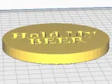 Hold My BEER Coaster-0