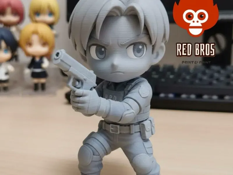 Der R.P.D.-Neuling kommt auf deinen Drucker! – Leon Kennedy
