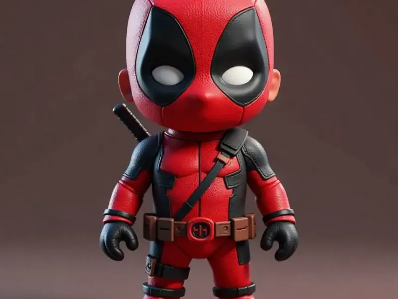 Mini cute Deadpool