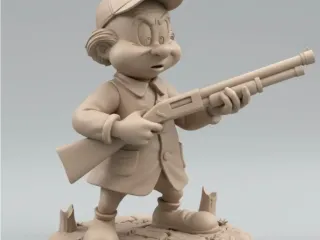Hortelino Troca-Letras (Elmer Fudd - Looney Tunes)