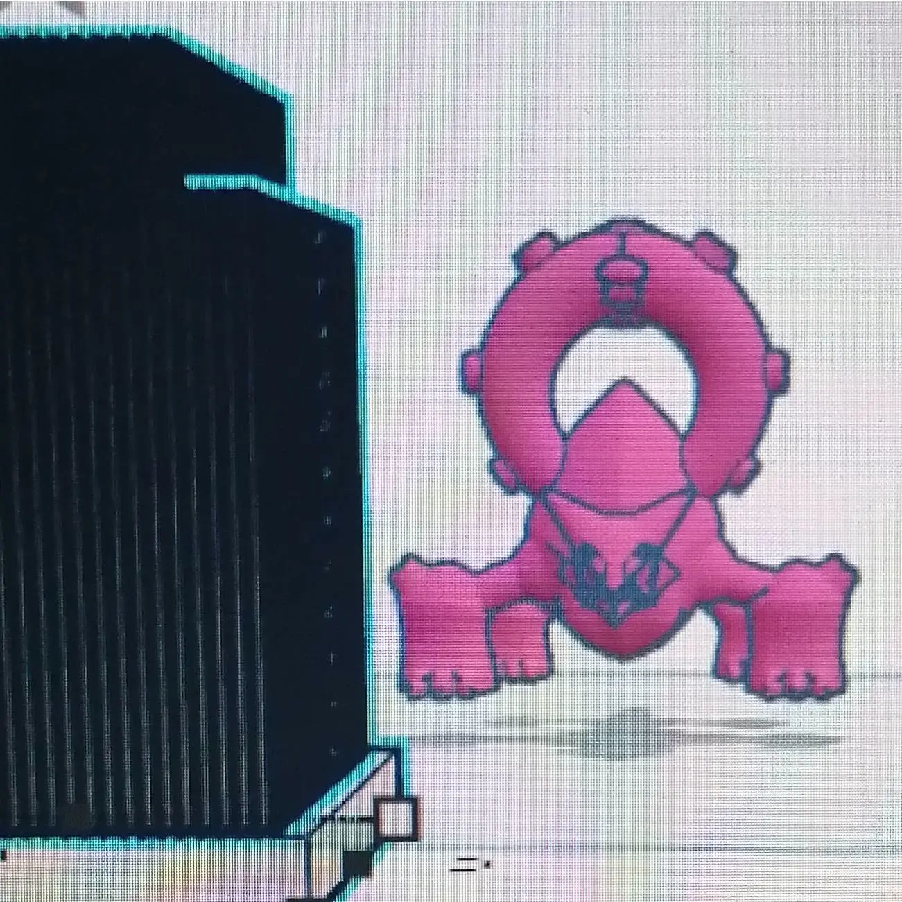 Pokemon Volcanion with supports