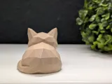 Low Poly Sleeping Cat-5