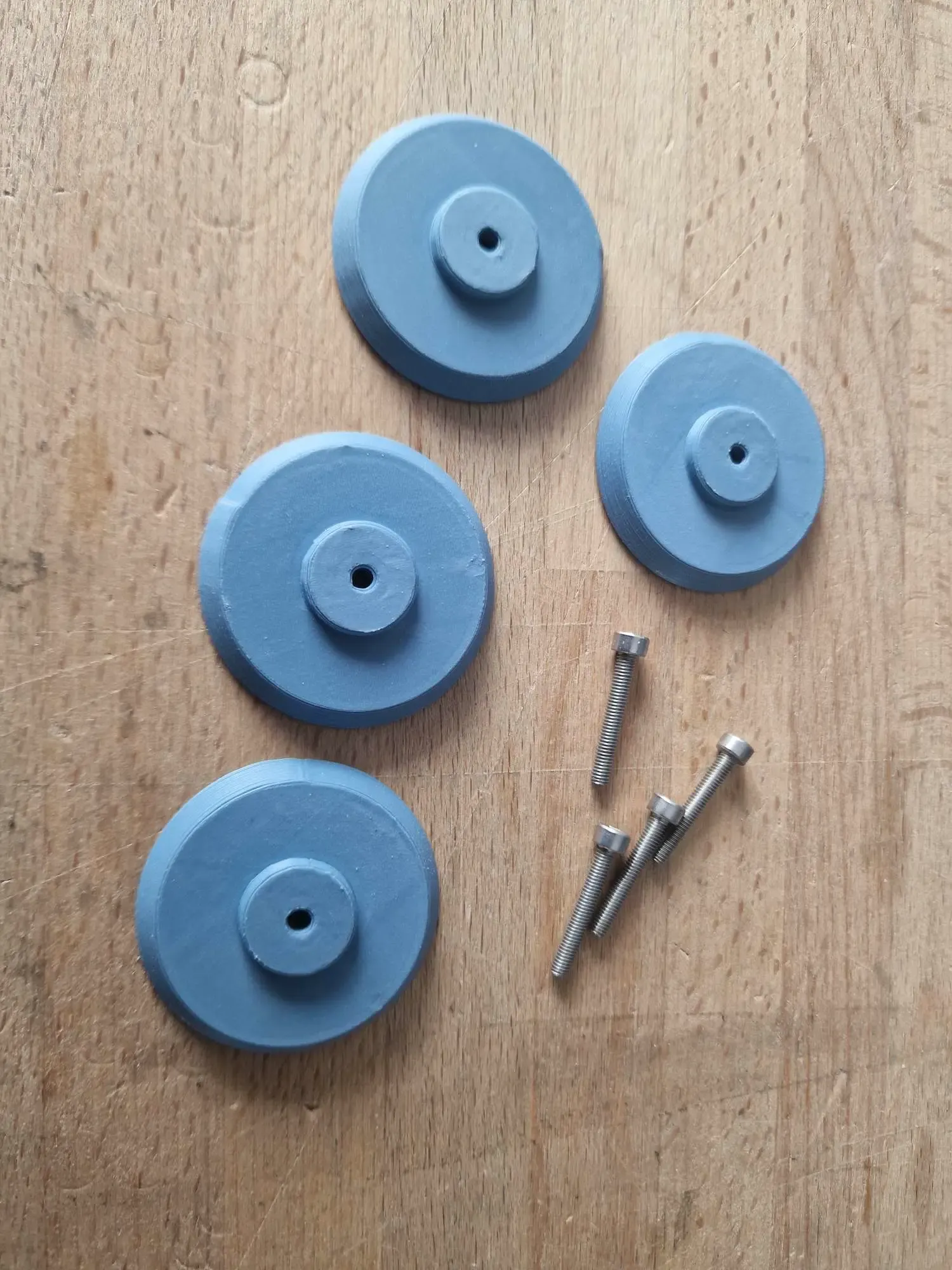 Discs for K1 Rubber Buffers so that they no longer fall off