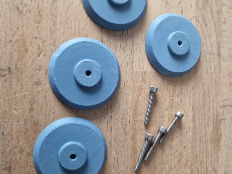 Discs for K1 Rubber Buffers so that they no longer fall off