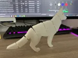 CHIEN-LOUP ARTICULE "Mister Wolf"-1