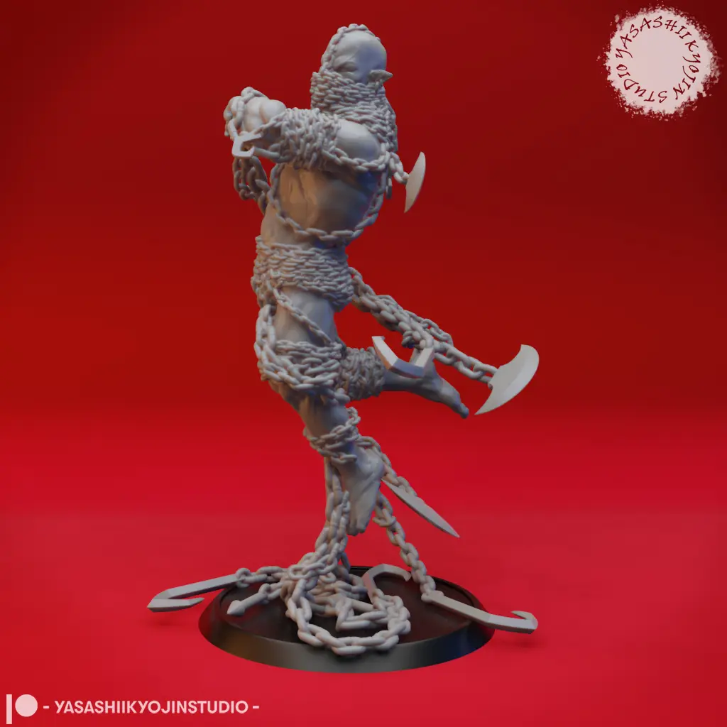 Chain Devil - Tabletop Miniature (Pre-Supported)