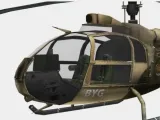 Aérospatiale Gazelle Helicopter 3D Printable Model-5