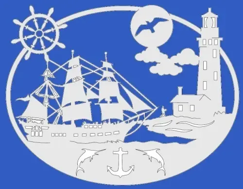 Seascape Plaque