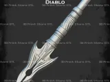 Lord Imperius Weapon Cosplay Diablo - STL File 3D print mode-4