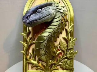 The Thorned Serpent (Wall mount)