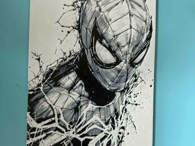 Spiderman Hueforge art v2