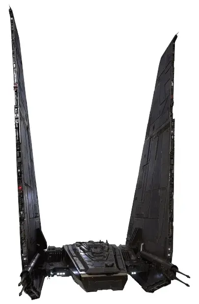 Star Wars Upsilon-class Command Shuttle Kylo Ren STL Model