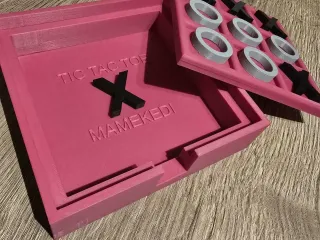 tic tac toe game box